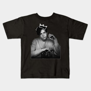 Cole Sprouse Crown Sticker Kids T-Shirt